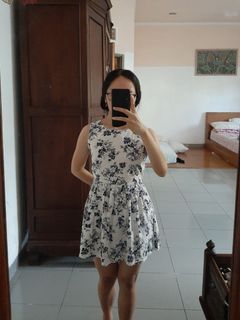 Floral mini dress