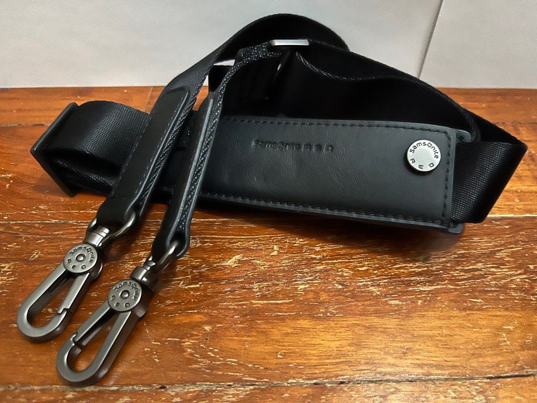 Free shipping Samsonite RED detachable shoulder sling Men s