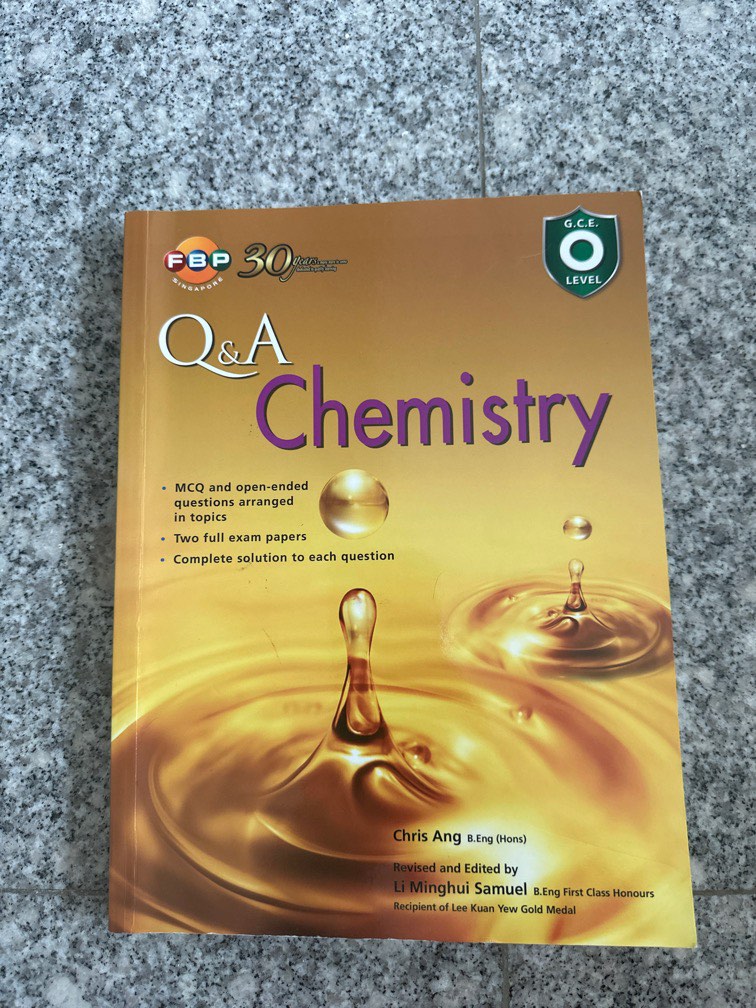 Gce O Level Pure Chemistry Hobbies And Toys Books And Magazines Assessment Books On Carousell 7950