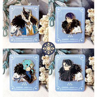 [P.O] Genshin Impact Fatui Pins