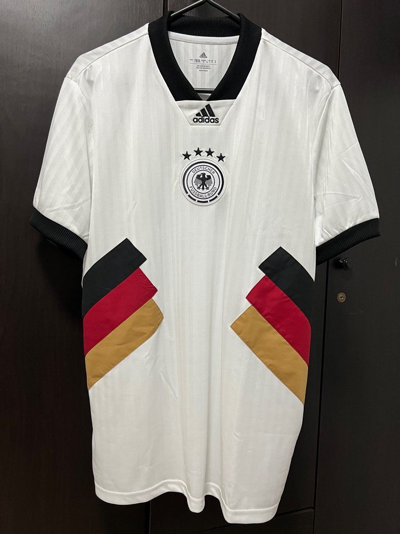  adidas Men's Soccer Germany 2022 Icon Jersey : Sports & Outdoors