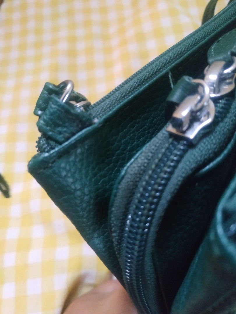 Giani Bernini Triple-zip Pebble Leather Dasher Crossbody, Created