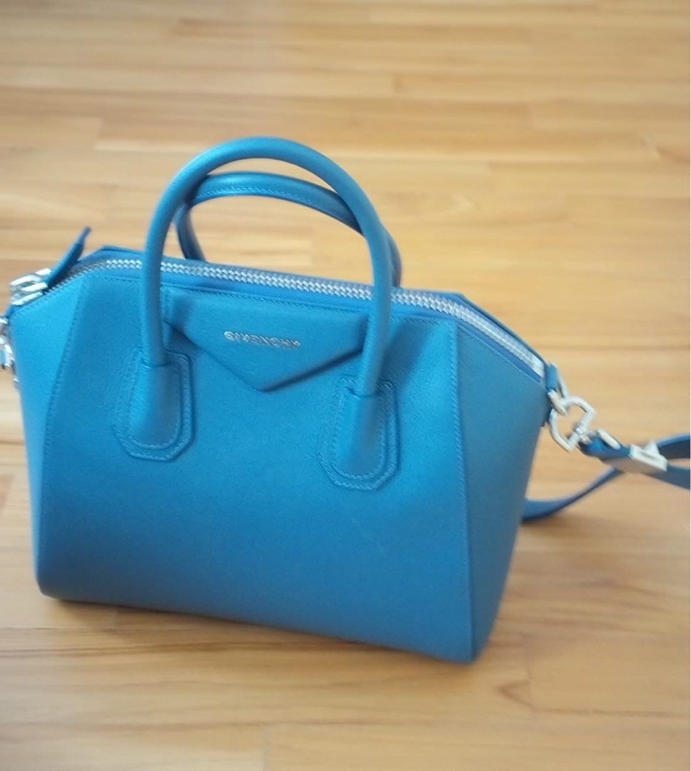 Givenchy antigona mini blue discount