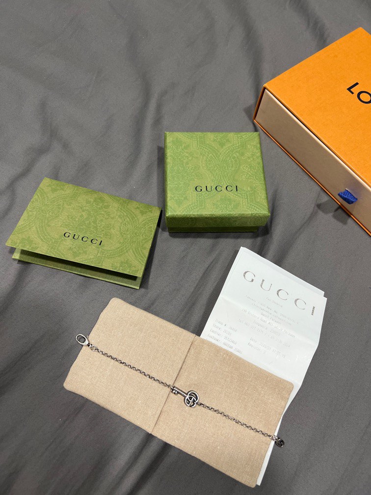 Gucci key bracelet, Luxury, Accessories on Carousell