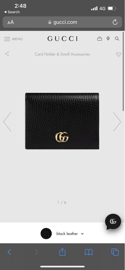 Gucci Wallet, Women's Fashion, Bags & Wallets, Wallets & Card Holders