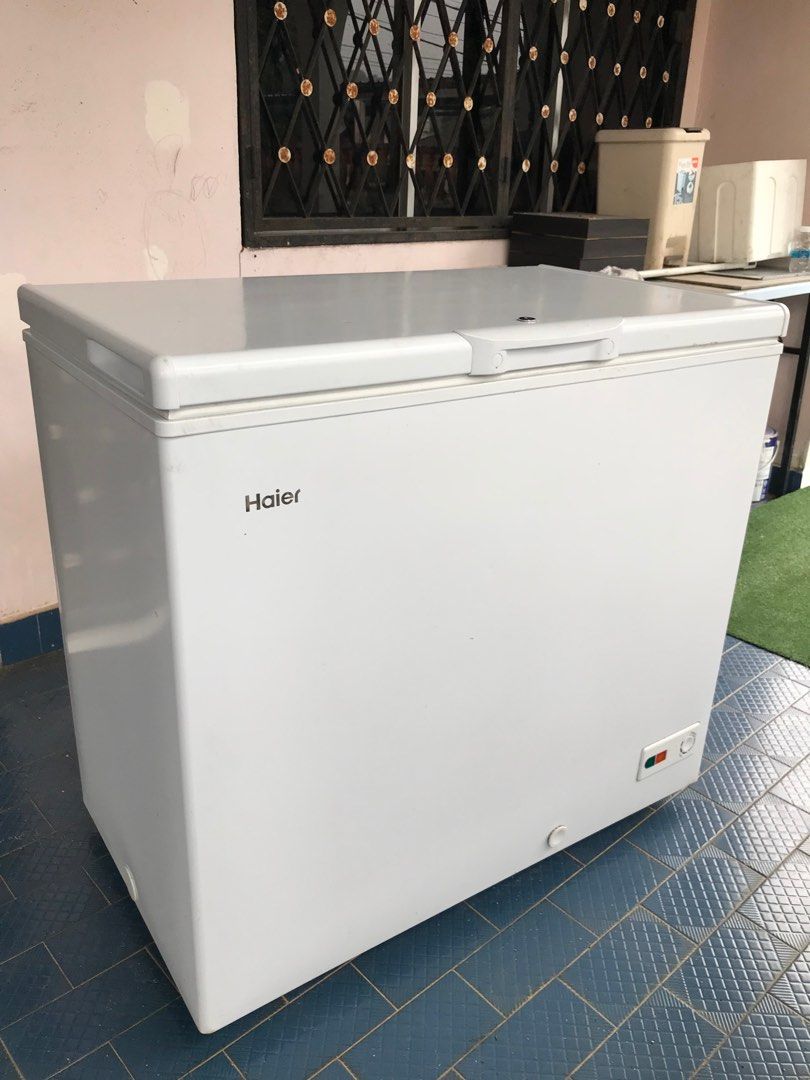 Haier Chest Freezer 198L (used), TV & Home Appliances, Kitchen