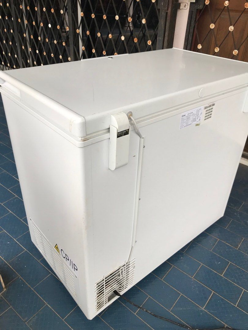 Haier Chest Freezer 198L (used), TV & Home Appliances, Kitchen