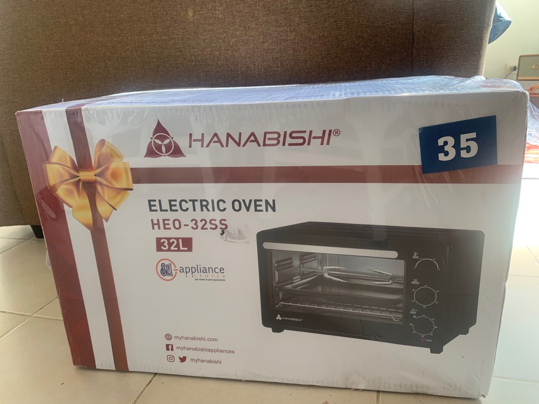 Hanabishi Oven (32L) Brand New, TV & Home Appliances, Kitchen