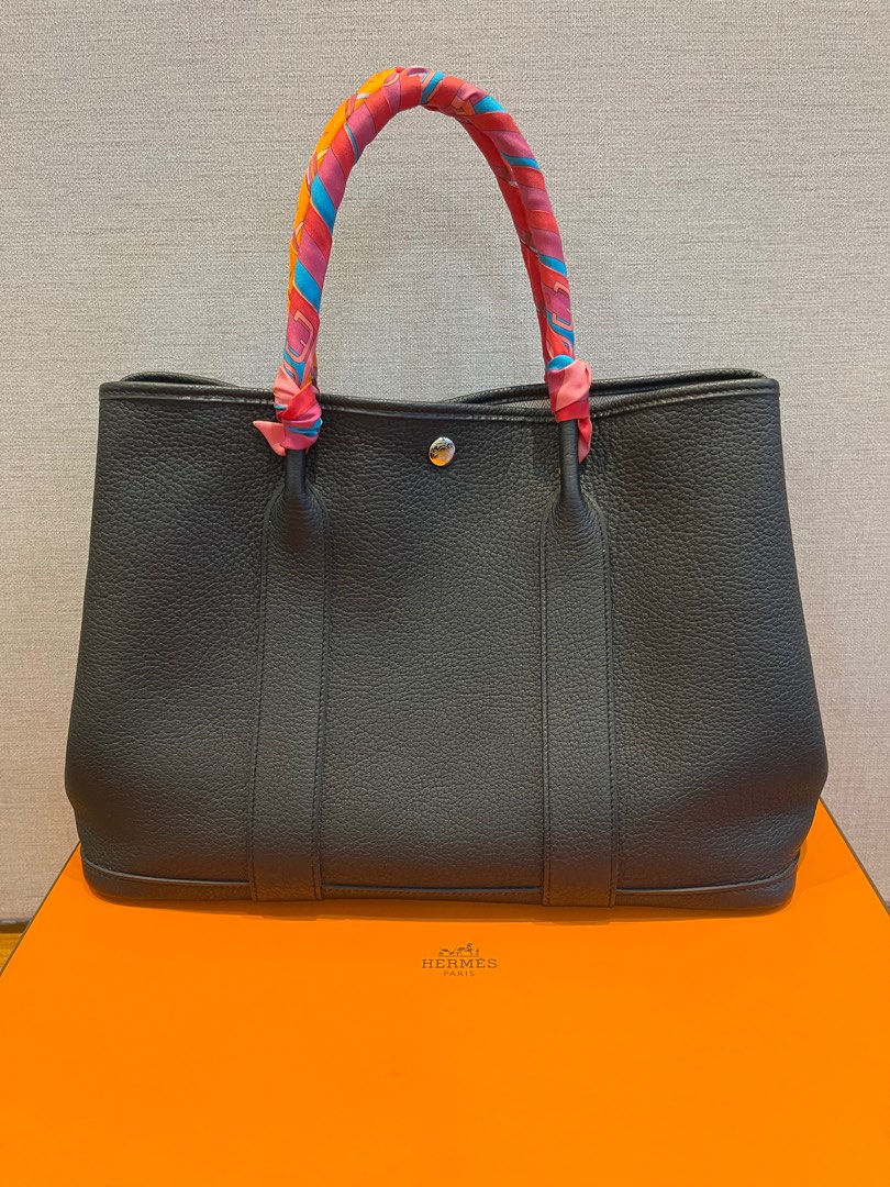 RARE Hermes Garden Party 36 with Pockets and S/Strap