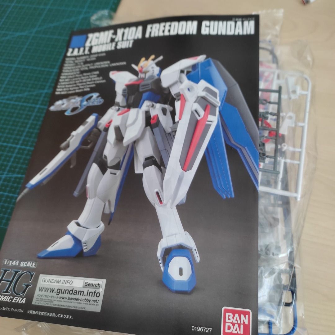 HG Freedom Gundam 2.0 revive, Hobbies & Toys, Toys & Games on Carousell