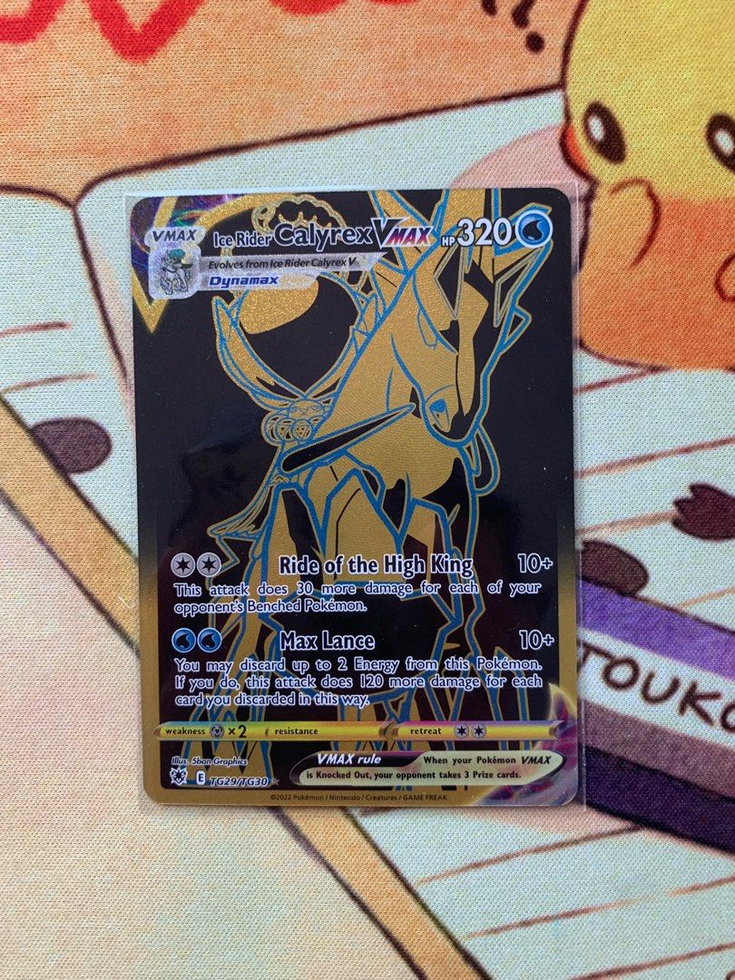Ice Rider Calyrex VMAX #46 Precios | Pokemon Chilling Reign | Tarjetas De  Pokemon