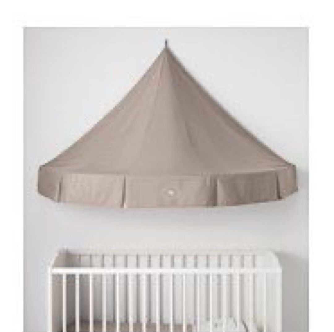 Cot on sale canopy ikea