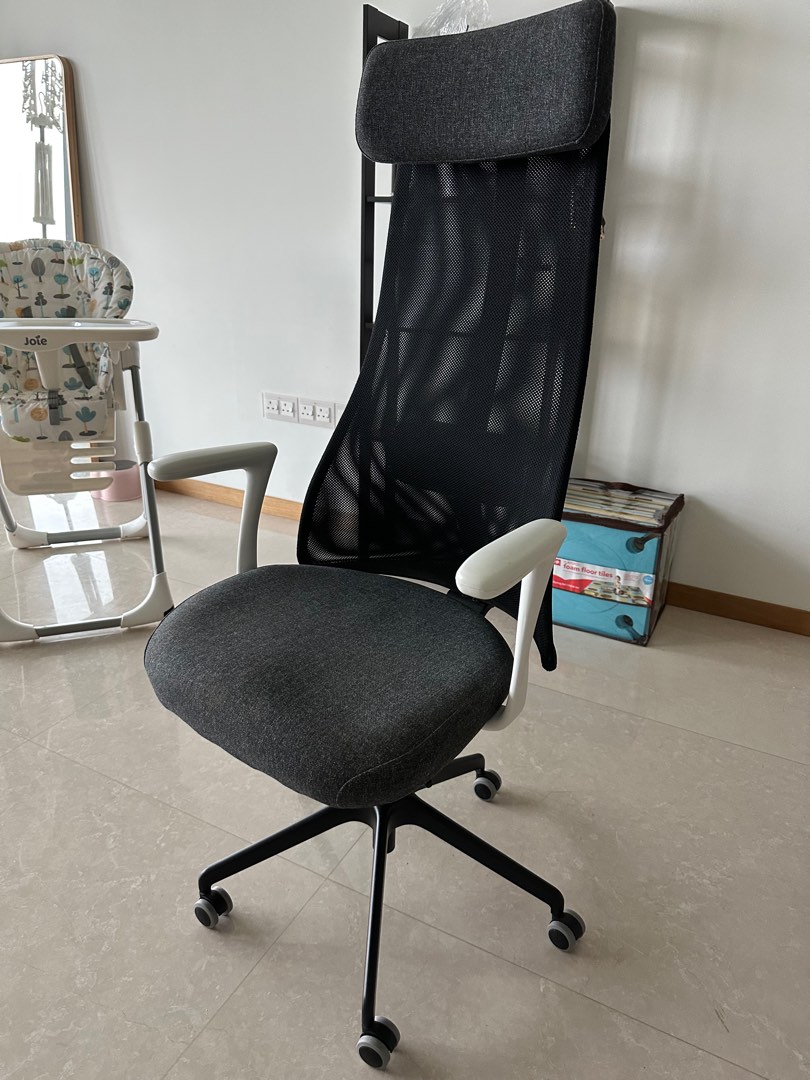 Ikea computer chair, Furniture & Home Living, Furniture, Chairs on