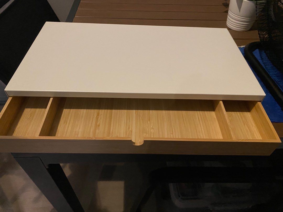 Ikea desktop stand, Furniture & Home Living, Furniture, Shelves