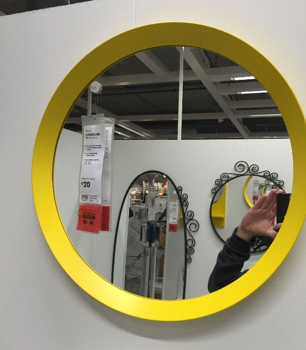 IKEA LANGESUND MIRROR, Furniture & Home Living, Home Decor, Mirrors on Carousell