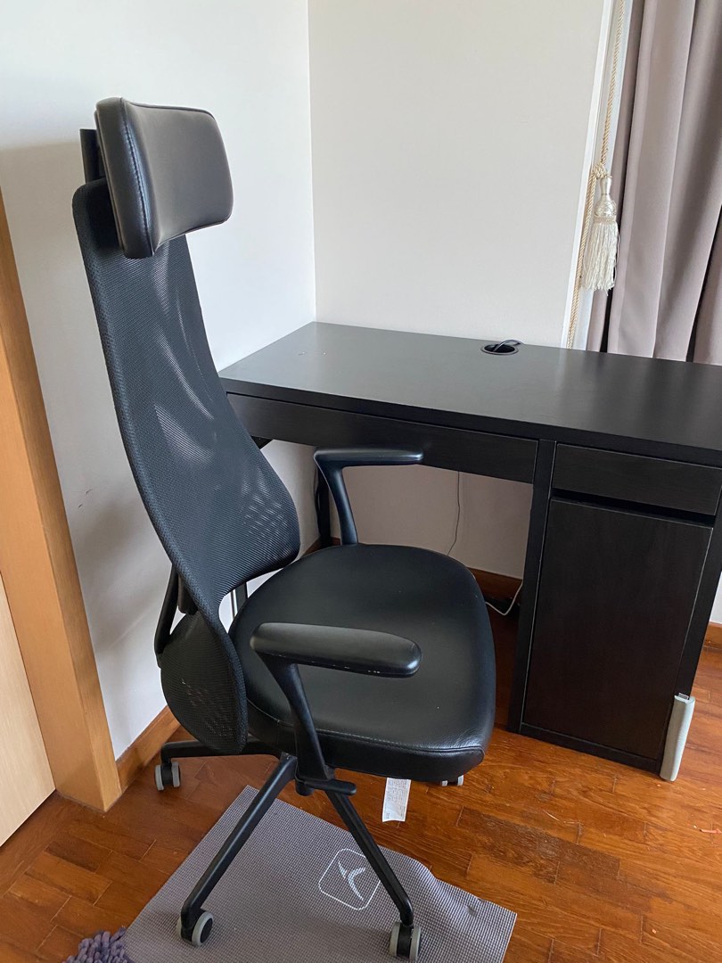 IKEA table and chair, Furniture & Home Living, Furniture, Tables & Sets