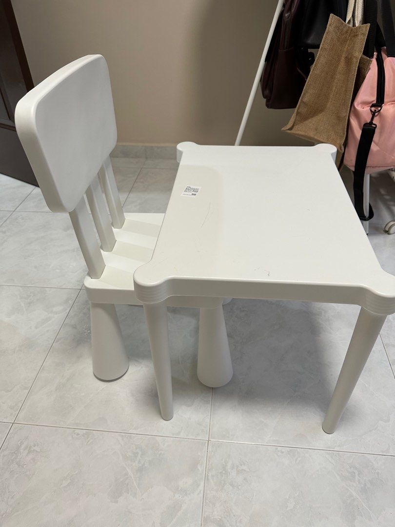 Ikea Table And Chair for Toddlers/Kids, Babies & Kids, Baby Nursery