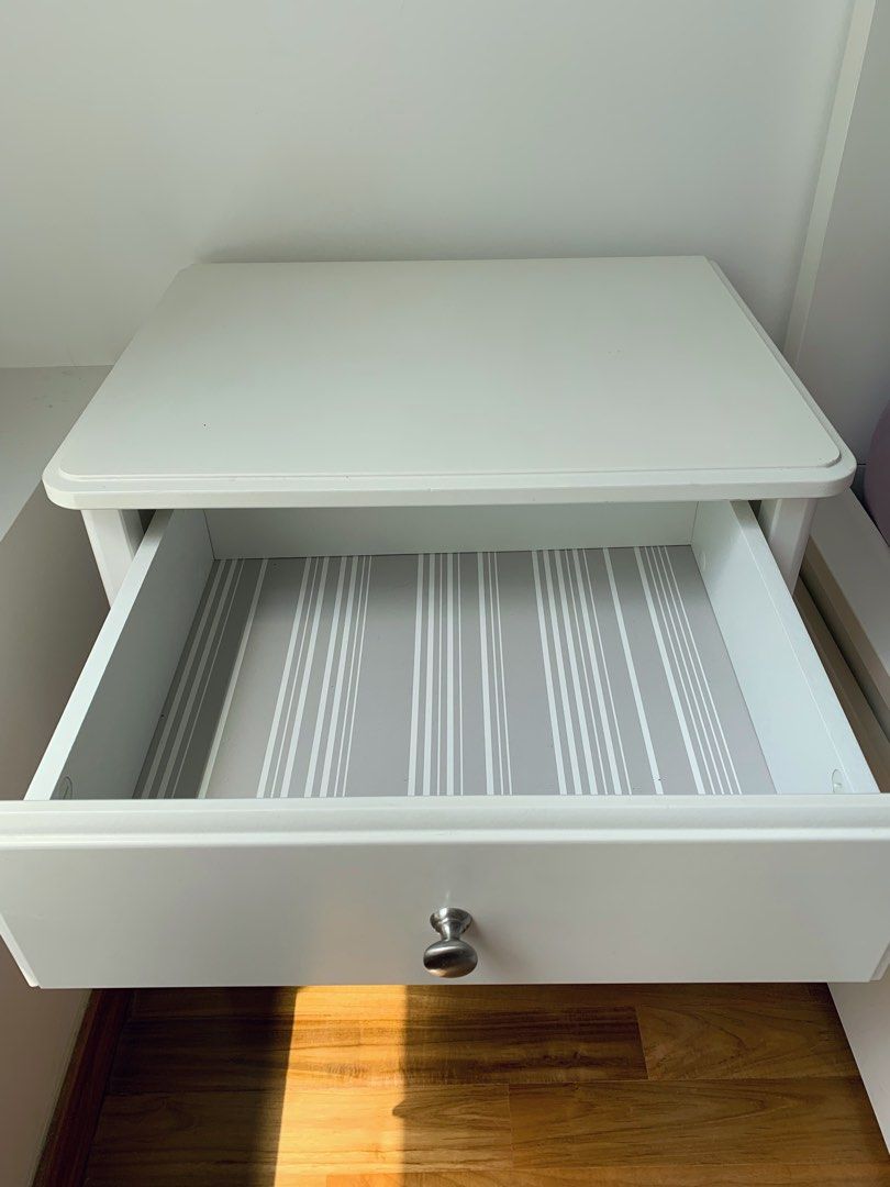 Ikea Tyssedal Nightstand, Furniture & Home Living, Furniture, Other Home Furniture on Carousell