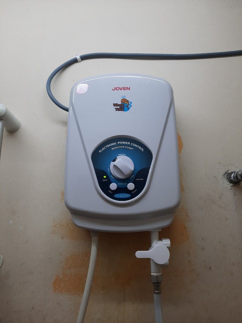 JOVEN Water heater WITH pump, TV & Home Appliances, Water Heater