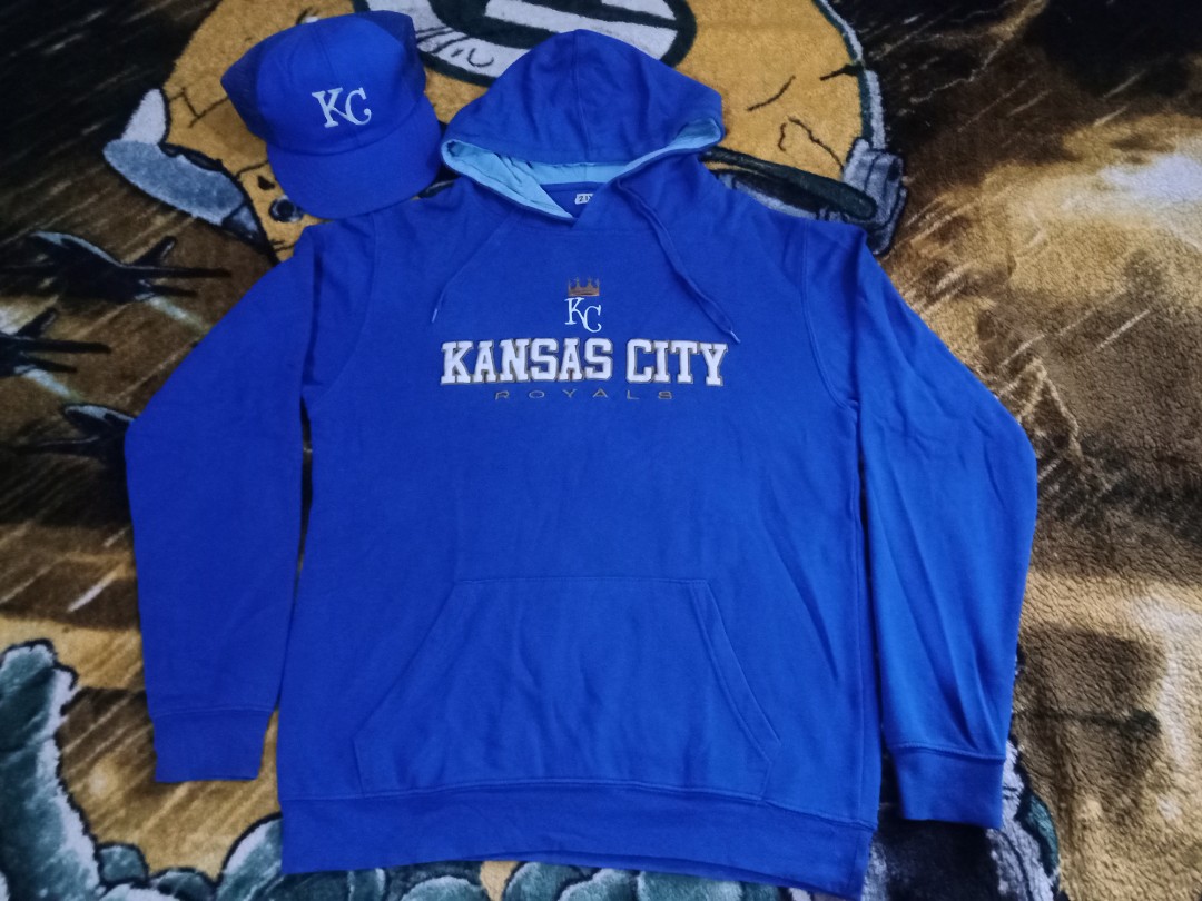 Pro Standard MLB Kansas City Royals Logo Blended P/O Men's Hoodie