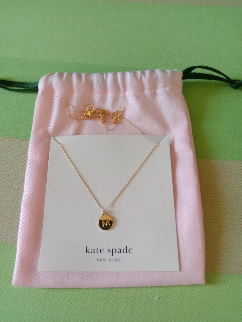 Kate Spade necklace ( sterling silver), Women's Fashion, Jewelry &  Organizers, Necklaces on Carousell