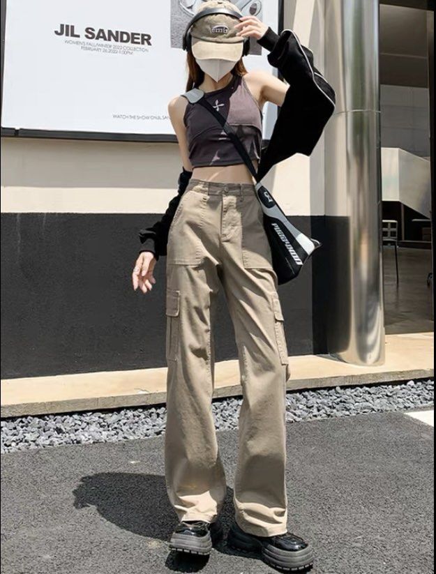 Khaki cargo pants outfit cheap