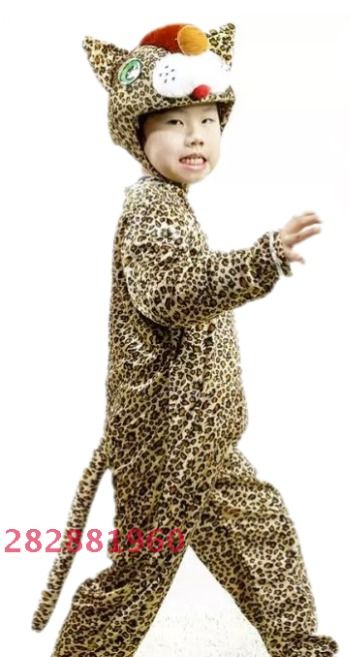 Kids Animal Costume - Cheetah/ Leopard Full body Costume with Detachable  Cap and Shoes, Babies & Kids, Babies & Kids Fashion on Carousell