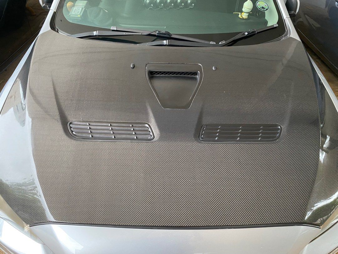 Lancer ex / Evo X carbon Car Accessories, Accessories on Carousell