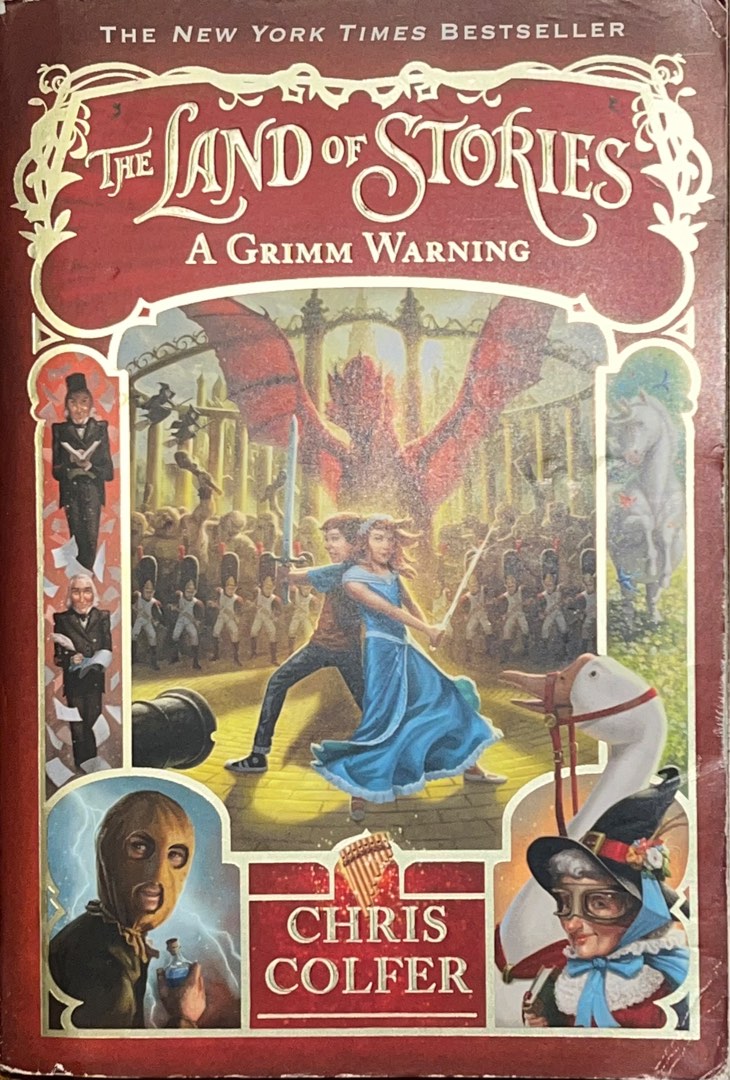 Land of Stories ( A Grimm Warning), Hobbies & Toys, Books & Magazines