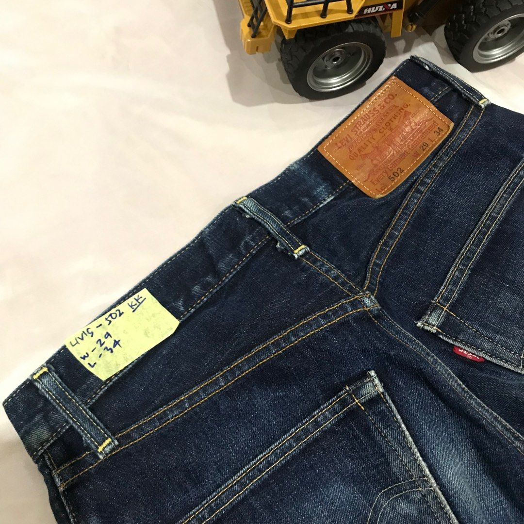 Levis jeans 502 (kepala kain), Men's Fashion, Bottoms, Jeans on Carousell