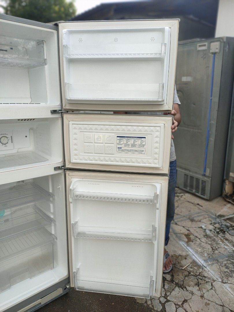 LG 3 door refrigerator fridge, TV & Home Appliances, Kitchen Appliances