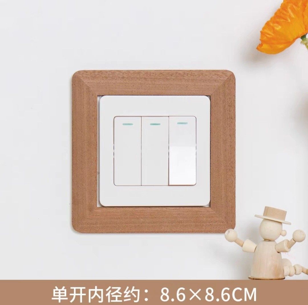 Light switch frame ️, Furniture & Home Living, Home Improvement ...