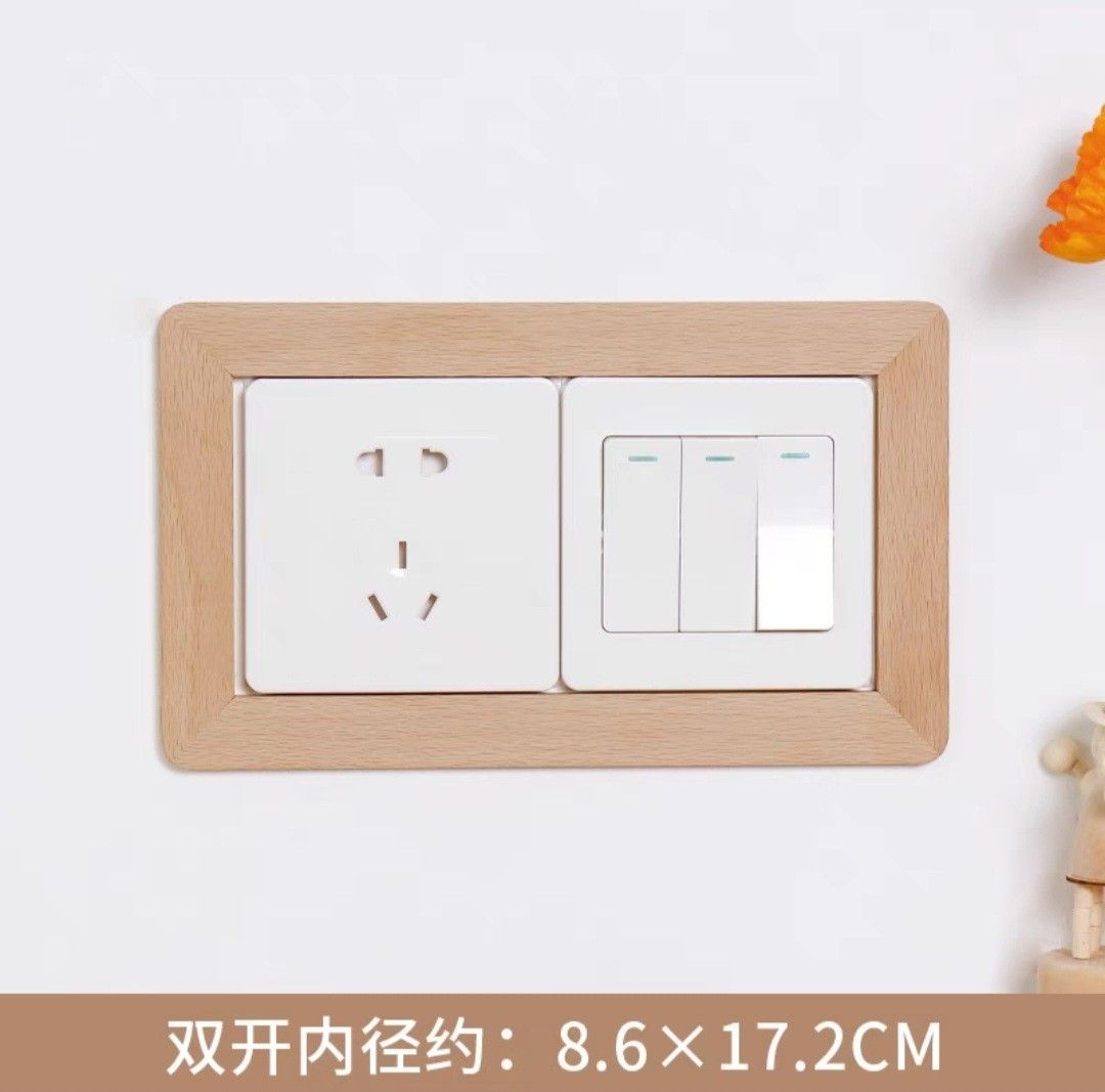 Light switch frame ️, Furniture & Home Living, Home Improvement ...