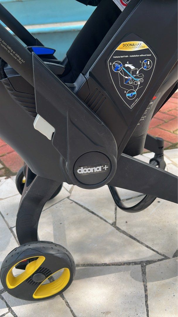 Limited Edition Doona+ Infant Car Seat Stroller Midnight, Babies & Kids