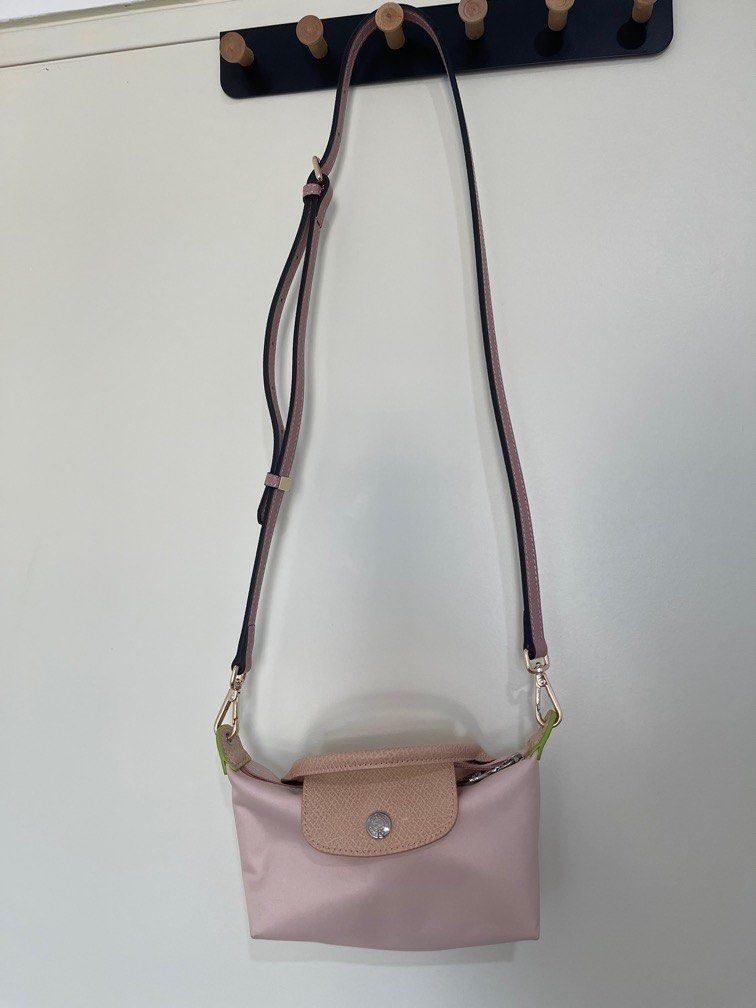 Longchamp Le Pliage Original City Mini with shoulder straps
