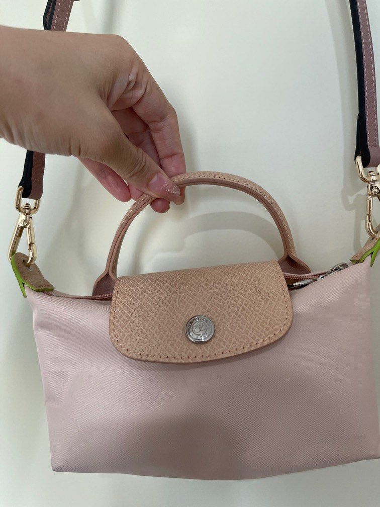 Longchamp Le Pliage Original City Mini with shoulder straps