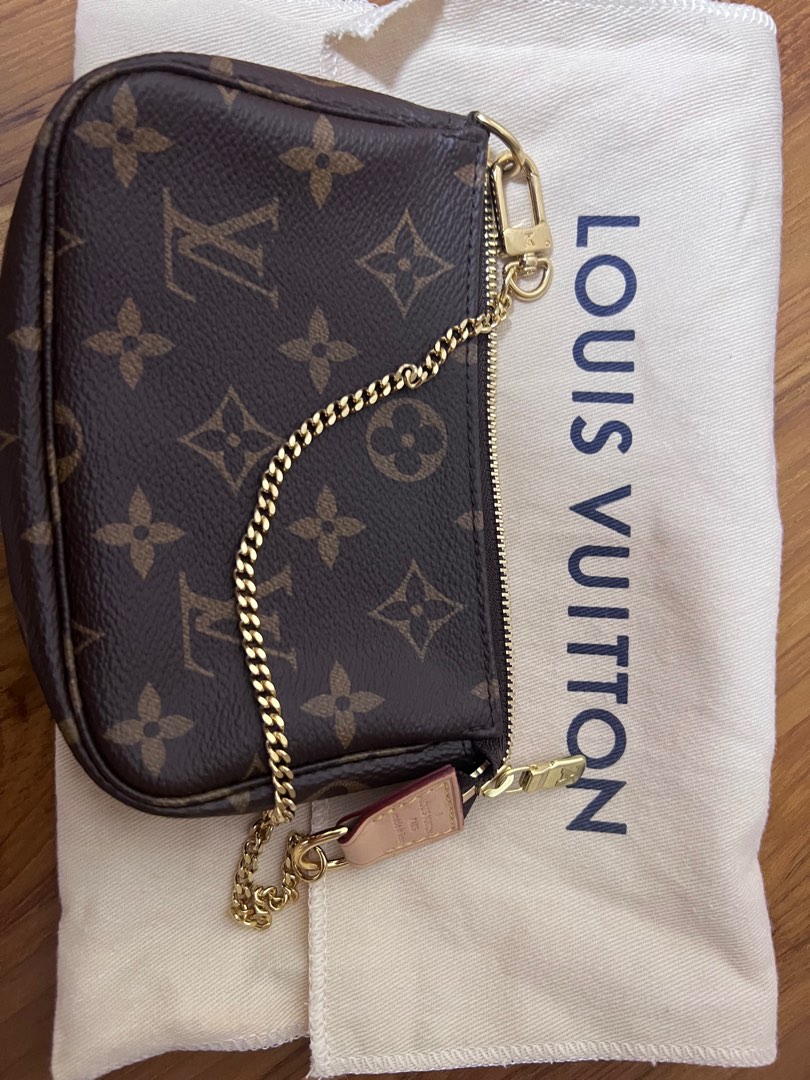 BRAND NEW Louis Vuitton Multi Pochette Accessories MNG Chain Mini
