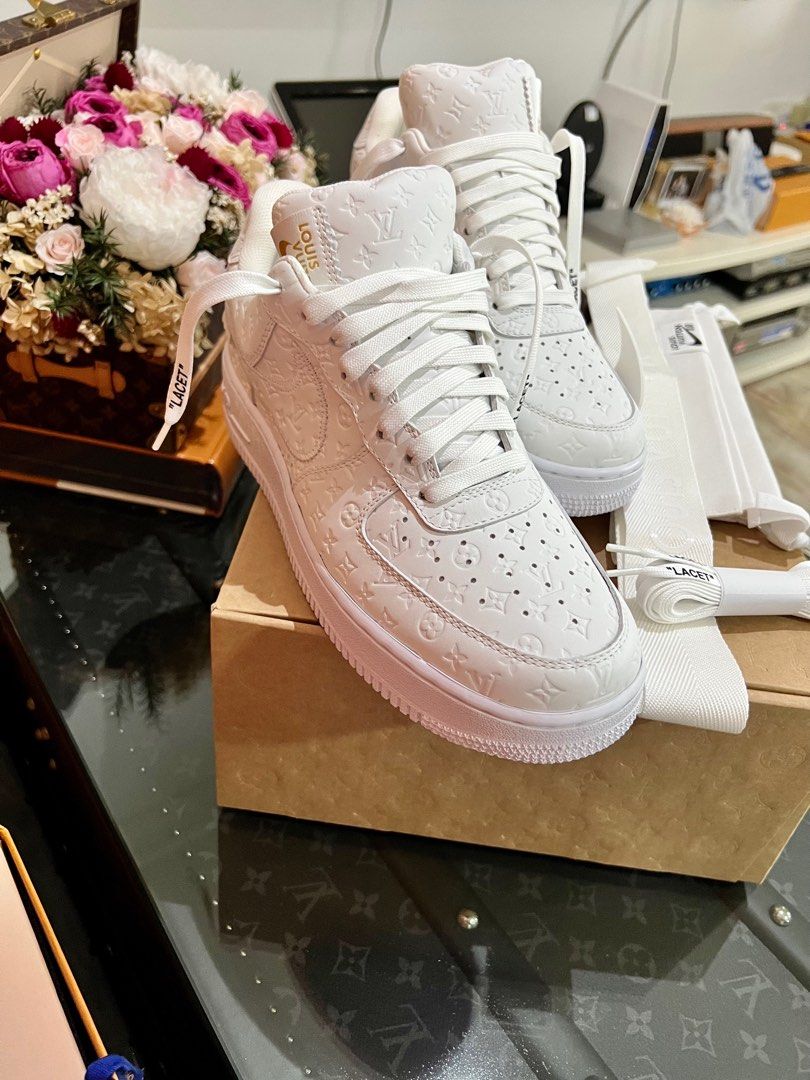 Louis Vuitton X Nike Luxury Sneakers Footwear on Carousell