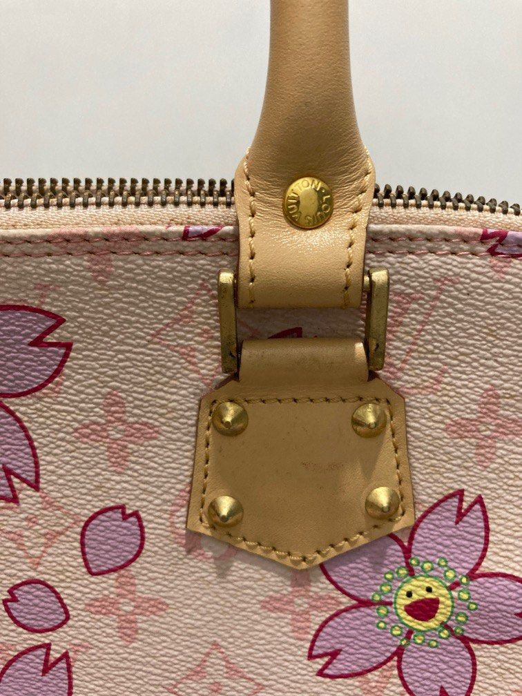 Louis Vuitton, Bags, Auth Louis Vuitton Cherry Blossom Pink Monogram Card  Holder Wallet Unused