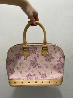 Louis Vuitton - Louis Vuitton Cherry Blossom Papillon Pink Monogram Canvas  Murakami Hand Bag Shoulder bag - Catawiki