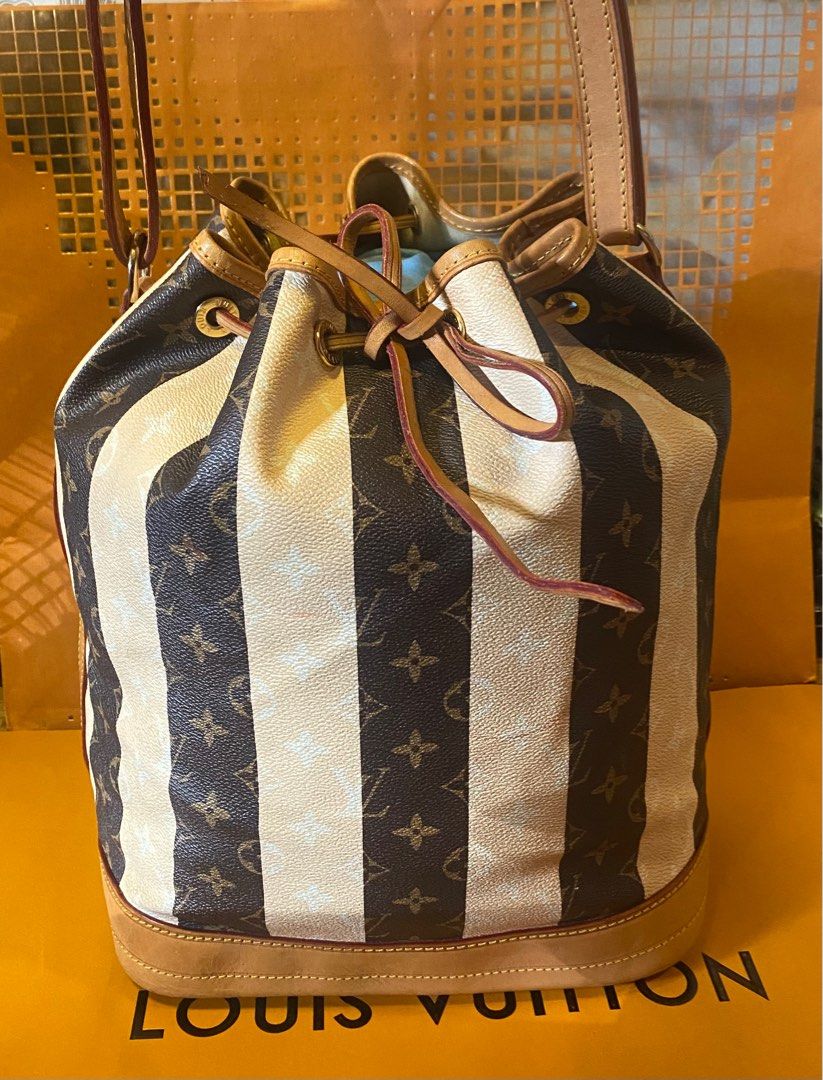 Lv Rayures Neverfull limited 'Rank A-ab ' searchable code, Luxury, Bags &  Wallets on Carousell