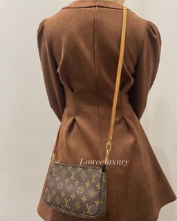 LV used preloved 100% AUTHENTIC ORI vintage pochette accessories monogram