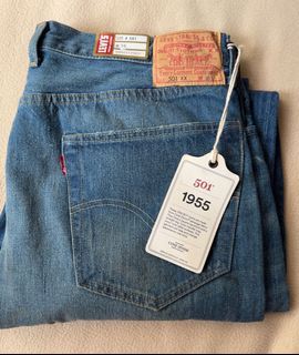 LVC Levi’s Vintage Clothing 501XX 1933 Cinch Back Selvedge Denim Jeans  34X34 USA
