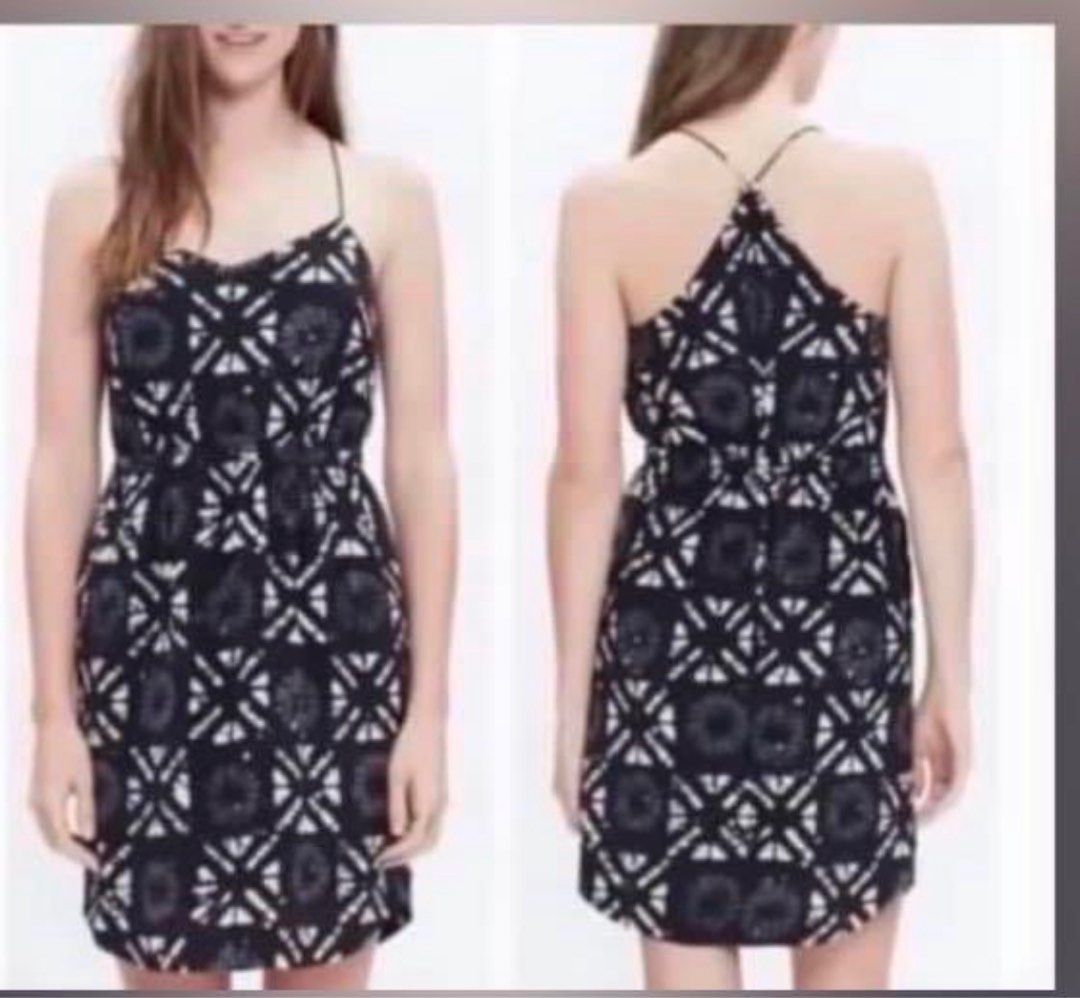 MADEWELL Starview Batik Grid Silk Cami Dress Women s Fashion Dresses Sets Dresses on Carousell