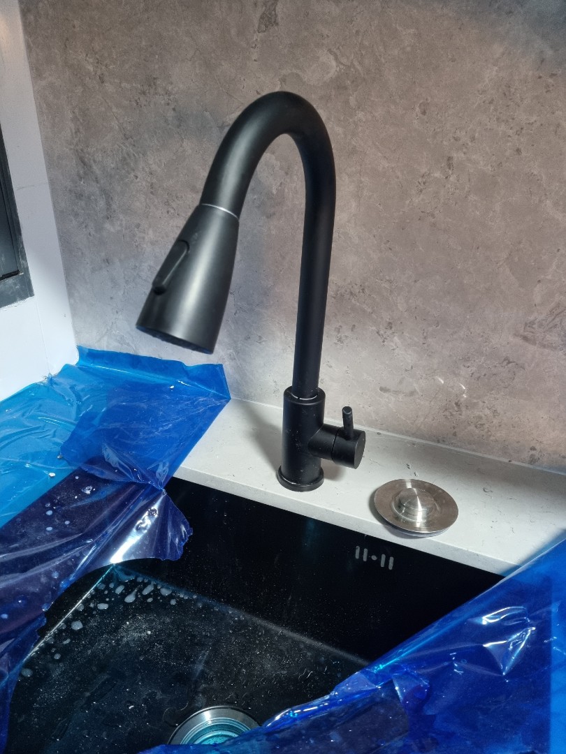 Matte Black Kitchen Tap, Furniture & Home Living, Bathroom & Kitchen