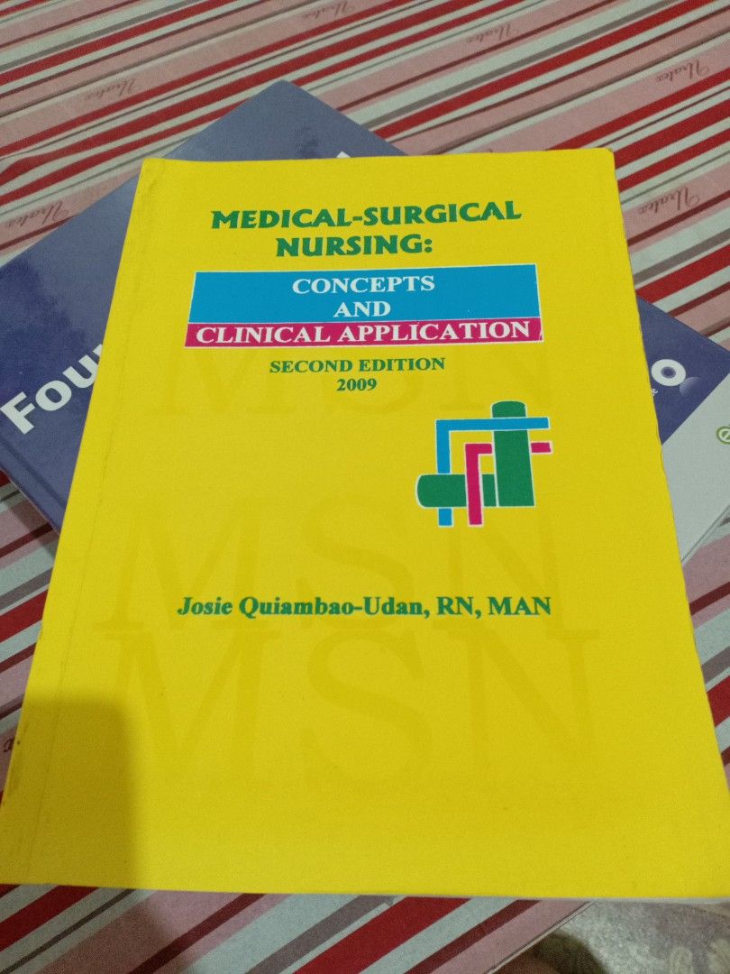 Medical Surgical Nursing by Udan 2nd ed., Hobbies & Toys, Books