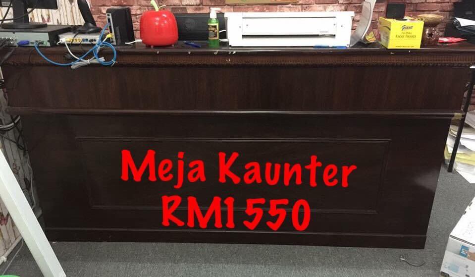 Meja Kaunter / Counter Table, Furniture & Home Living, Furniture