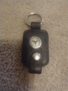 Mercedes leather key chain