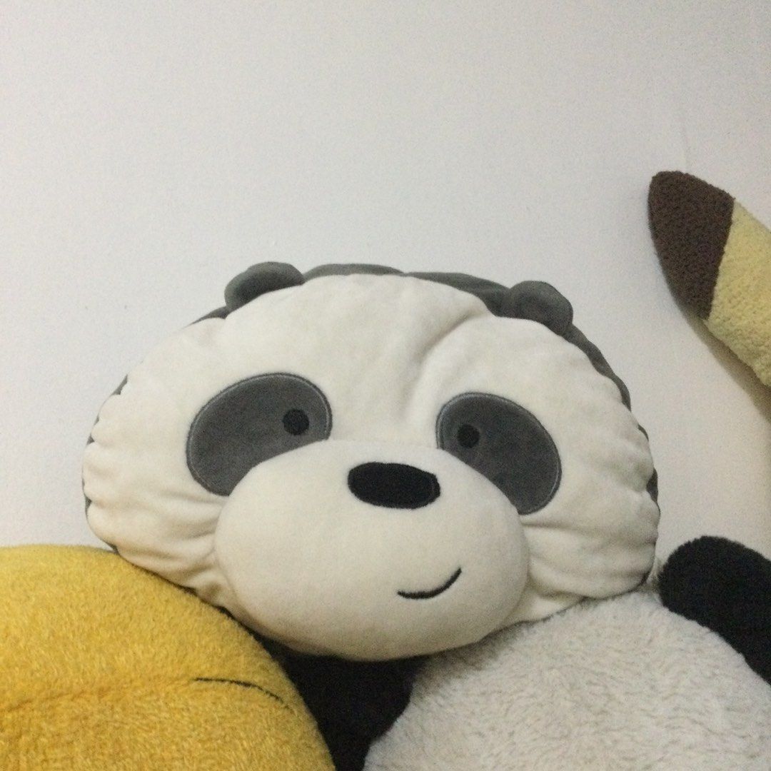 We bare bears miniso arm pillow sale