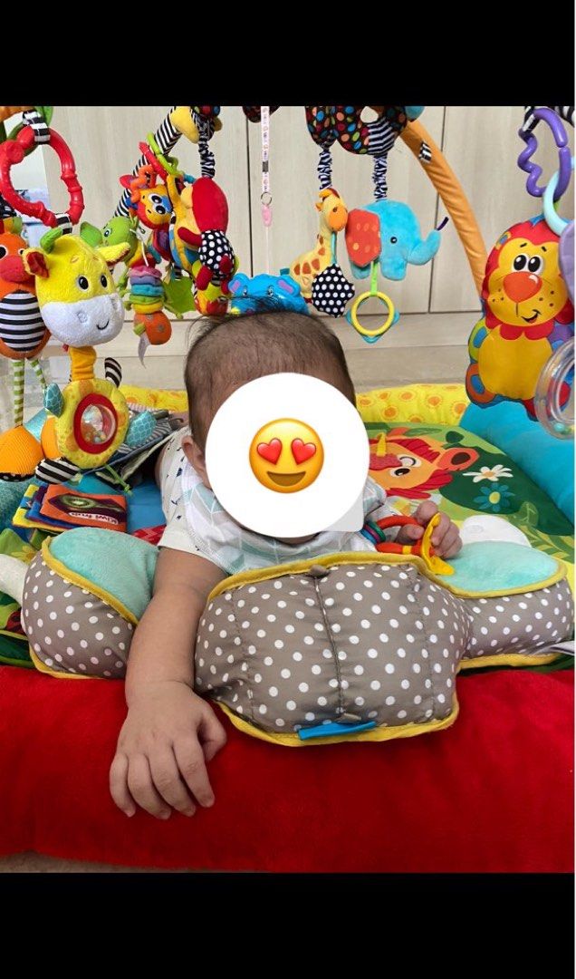 Mothercare baby safari lights and sounds playmat clearance